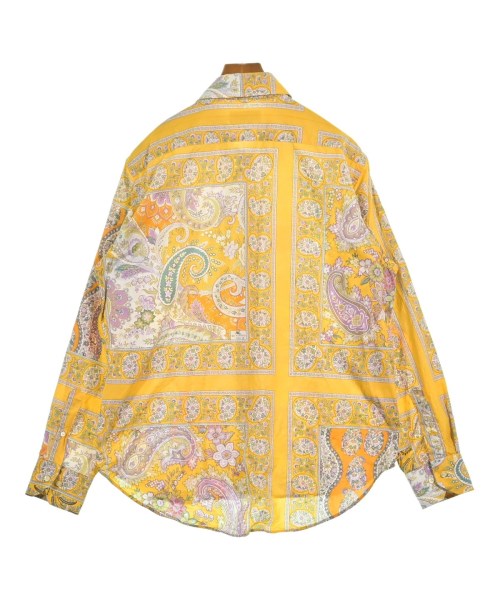 ETRO（エトロ）カジュアルシャツ 黄 サイズ:XL メンズ/2200614358025