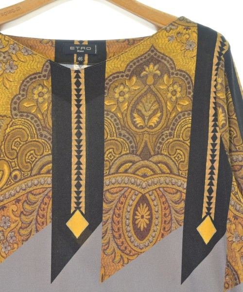 ETRO（エトロ）Tシャツ・カットソー グレー サイズ:46(XL位) レディース/2200614762044