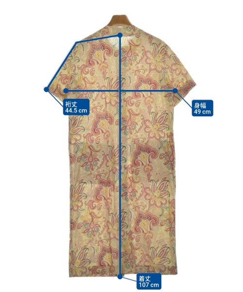 ETRO（エトロ）ワンピース ベージュ サイズ:40(M位) レディース/2200608208367