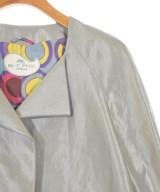 ETRO（エトロ）ノーカラージャケット シルバー サイズ:38(S位) レディース/2200616074015