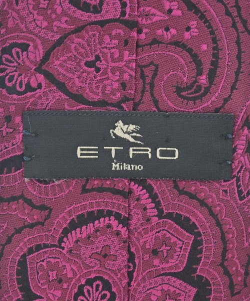 ETRO（エトロ）ネクタイ ピンク サイズ:- メンズ/2200612660137