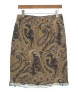 ETRO（エトロ）ひざ丈スカート ベージュ サイズ:42(M位) レディース/2200619805050