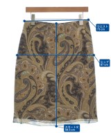 ETRO（エトロ）ひざ丈スカート ベージュ サイズ:42(M位) レディース/2200619805050