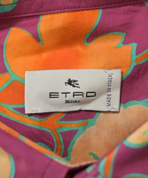 ETRO（エトロ）カジュアルシャツ 紫 サイズ:L メンズ/2200608821139