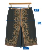ETRO（エトロ）ひざ丈スカート 黒 サイズ:42(M位) レディース/2200609243060
