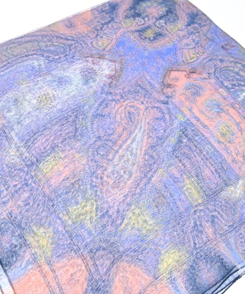 ETRO（エトロ）ストール 青 サイズ:- レディース/2200609577158