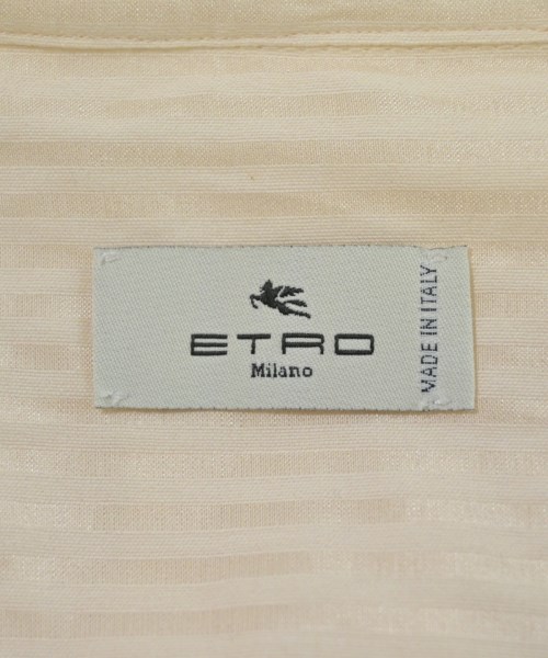 ETRO（エトロ）カジュアルシャツ 白 サイズ:S メンズ/2200674154025