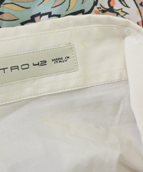 ETRO（エトロ）カジュアルシャツ 白 サイズ:42(M位) レディース/2200674755031