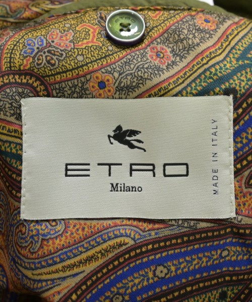 ETRO（エトロ）ダウンジャケット/ダウンベスト カーキ サイズ:XL メンズ/2200672615085