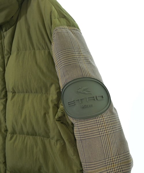 ETRO（エトロ）ダウンジャケット/ダウンベスト カーキ サイズ:XL メンズ/2200672615085