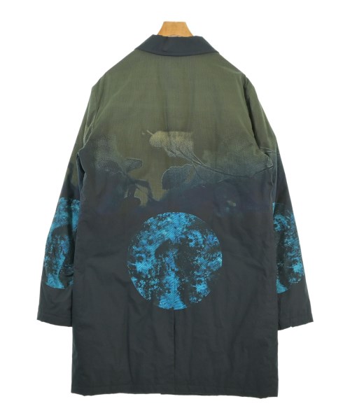 ETRO（エトロ）ステンカラーコート 紺 サイズ:54(XXL位) メンズ/2200672615092