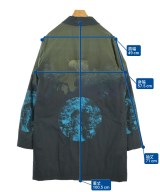 ETRO（エトロ）ステンカラーコート 紺 サイズ:54(XXL位) メンズ/2200672615092