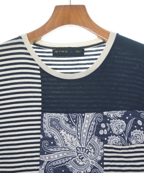 ETRO（エトロ）Tシャツ・カットソー 紺 サイズ:L メンズ/2200673621030