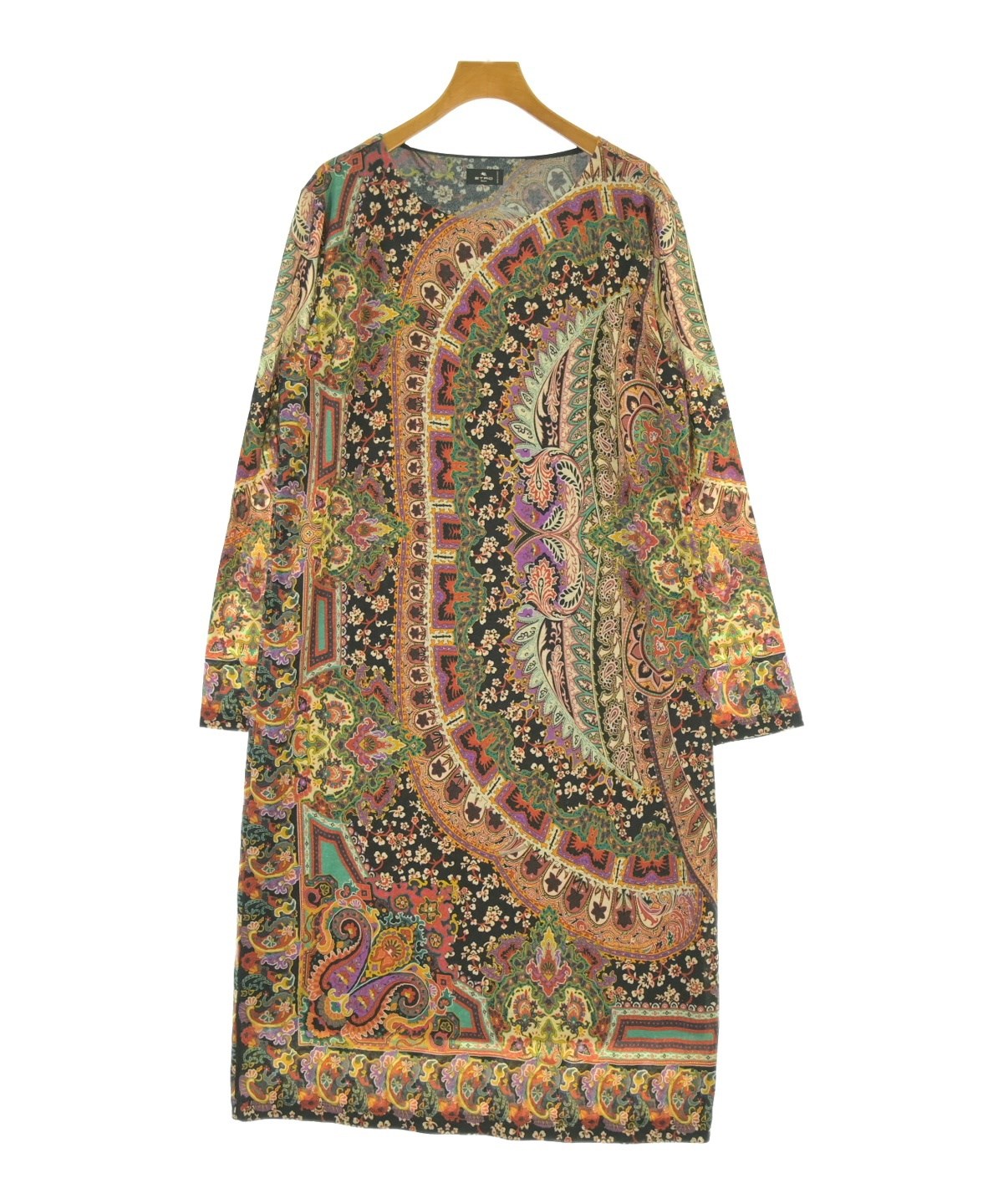 ETRO（エトロ）ワンピース 黒 サイズ:44(L位) レディース