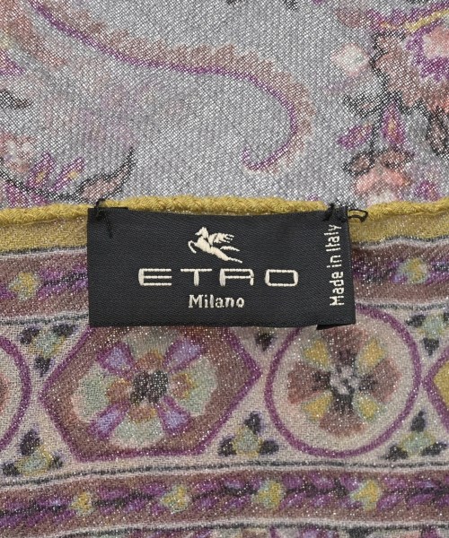 ETRO（エトロ）ストール 青 サイズ:- レディース/2200678242025