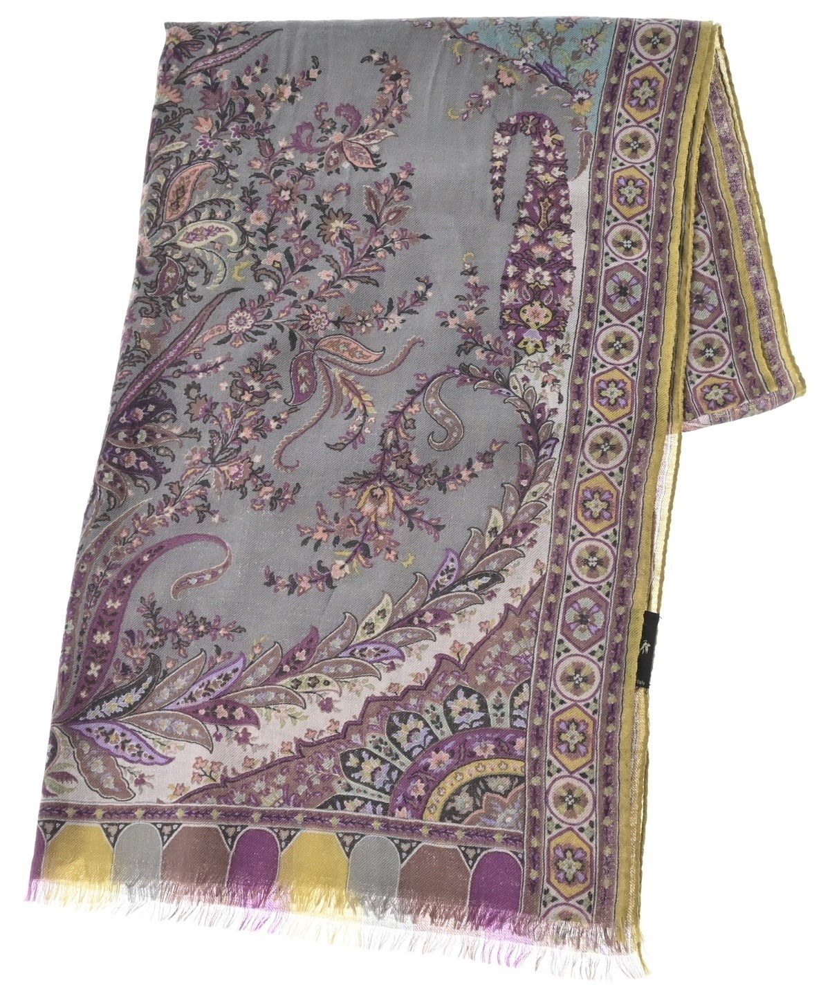 ETRO（エトロ）ストール 青 サイズ:- レディース/2200678242025