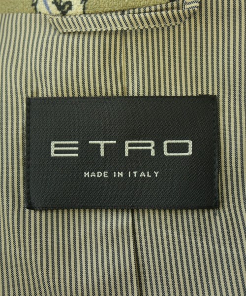 ETRO（エトロ）ステンカラーコート カーキ サイズ:38(S位) レディース/2200678648155