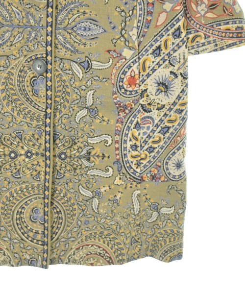 ETRO（エトロ）ステンカラーコート カーキ サイズ:38(S位) レディース/2200678648155