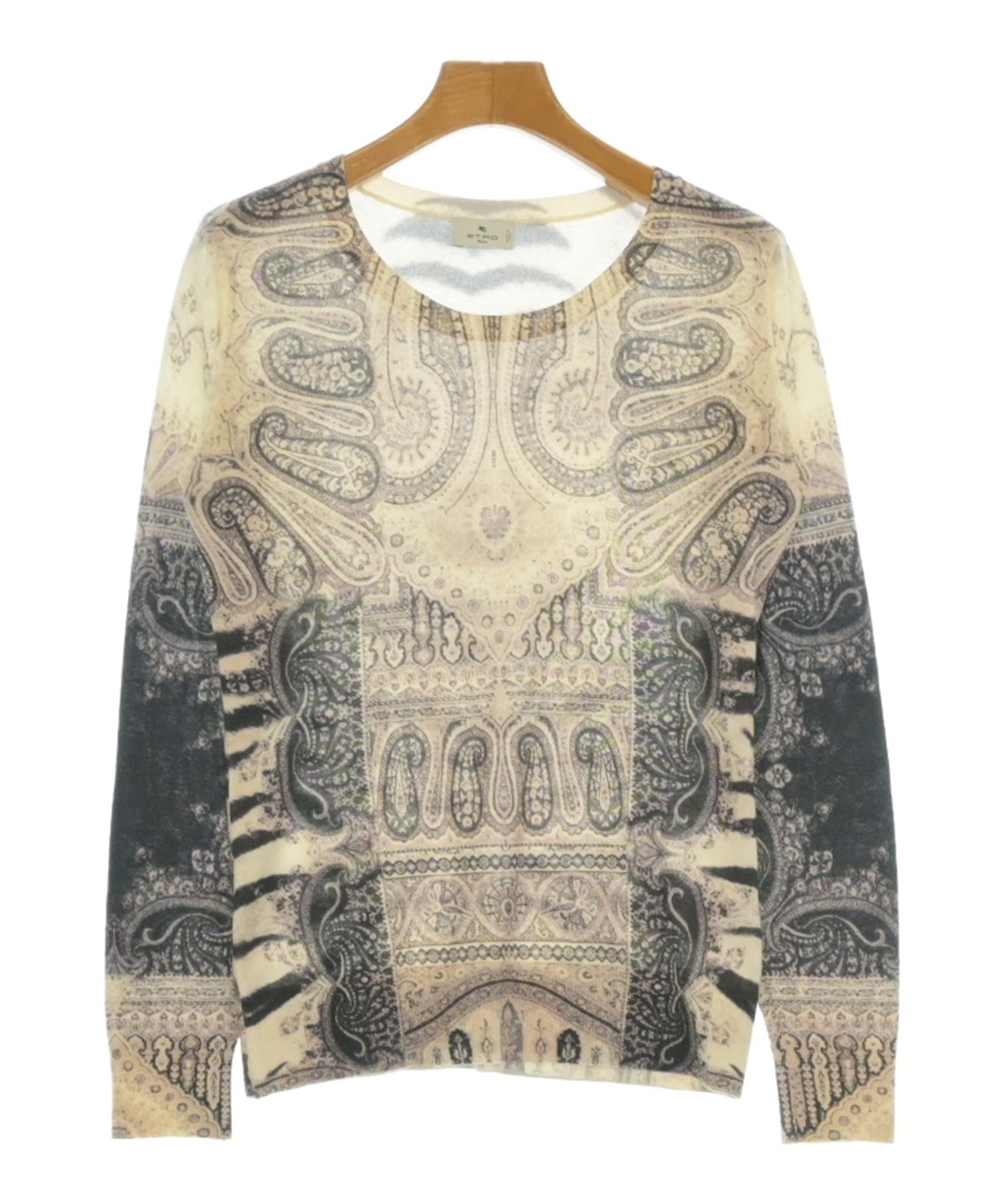 ETRO（エトロ）ニット・セーター 白 サイズ:40(M位) レディース
