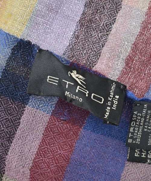 ETRO（エトロ）ストール 赤 サイズ:- レディース/2200678996348