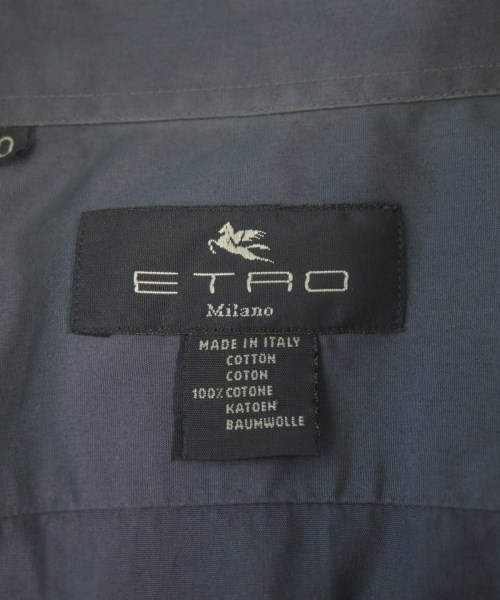 ETRO（エトロ）カジュアルシャツ グレー サイズ:40(L位) メンズ/2200682069069