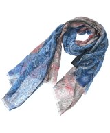 ETRO（エトロ）ストール 青 サイズ:- レディース/2200695298036