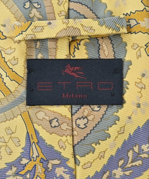 ETRO（エトロ）ネクタイ 黄 サイズ:- メンズ/2200695352103