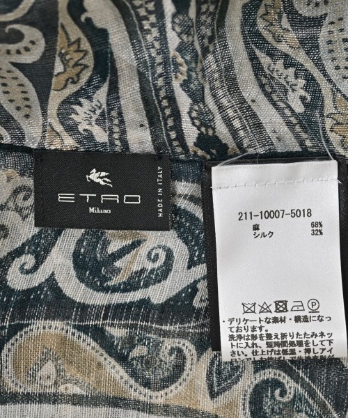 ETRO（エトロ）ストール 紺 サイズ:- レディース/2200696318115