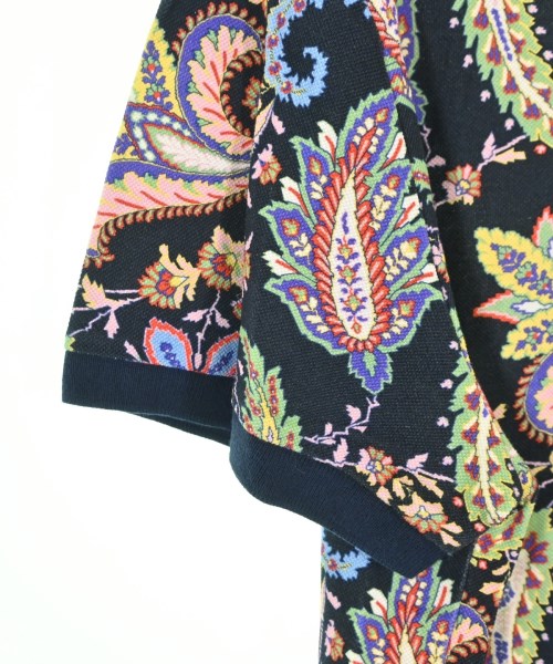 ETRO（エトロ）ポロシャツ 黒 サイズ:XL メンズ/2200693442073
