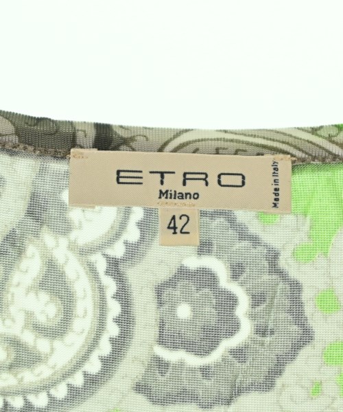 ETRO（エトロ）Tシャツ・カットソー グレー サイズ:42(M位) レディース/2200697546036
