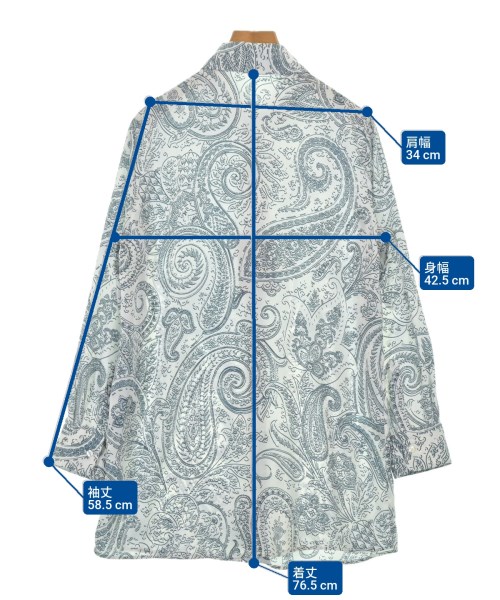 ETRO（エトロ）ブラウス 白 サイズ:38(S位) レディース/2200698744042