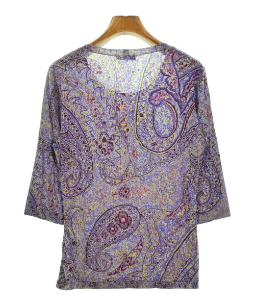 ETRO（エトロ）Tシャツ・カットソー 紫 サイズ:46(XL位) レディース/2200690458169
