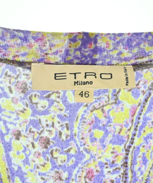 ETRO（エトロ）Tシャツ・カットソー 紫 サイズ:46(XL位) レディース/2200690458169