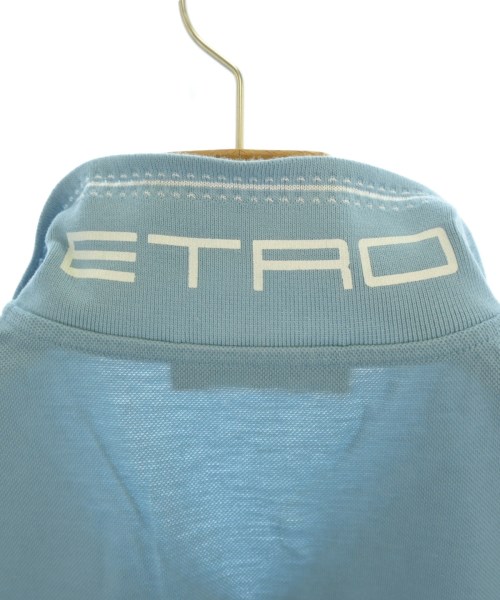 ETRO（エトロ）ポロシャツ 青 サイズ:L メンズ/2200699739085
