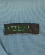 ETRO（エトロ）ポロシャツ 青 サイズ:L メンズ/2200699739085