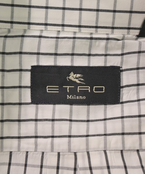 ETRO（エトロ）カジュアルシャツ 白 サイズ:39(M位) メンズ/2200700349012
