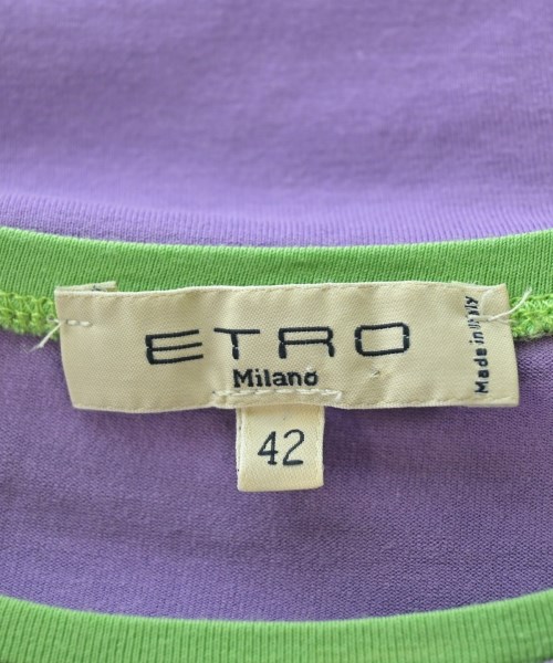 ETRO（エトロ）Tシャツ・カットソー 紫 サイズ:42(M位) レディース/2200701356088