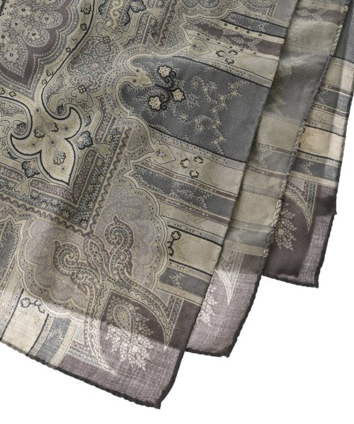ETRO（エトロ）マフラー グレー サイズ:- レディース/2200699322485