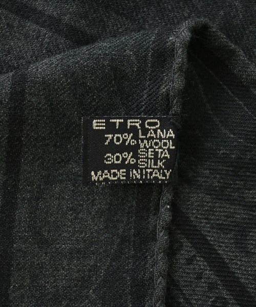 ETRO（エトロ）ストール グレー サイズ:- レディース/2200699322492