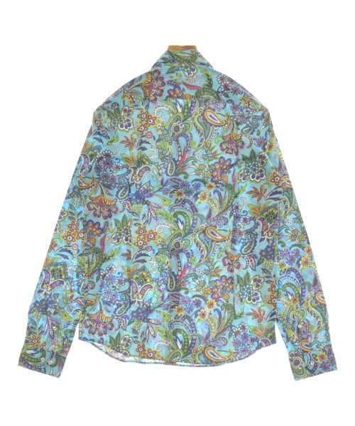 ETRO（エトロ）カジュアルシャツ 青 サイズ:M メンズ/2200646491240