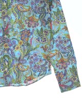 ETRO（エトロ）カジュアルシャツ 青 サイズ:M メンズ/2200646491240