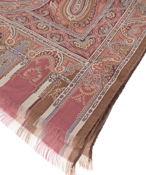 ETRO（エトロ）ストール 赤 サイズ:- メンズ/2200657885137