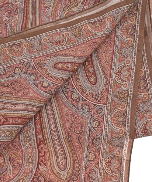 ETRO（エトロ）ストール 赤 サイズ:- メンズ/2200657885137