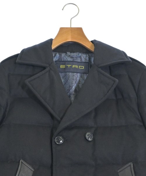 ETRO（エトロ）ダウンコート 紺 サイズ:S メンズ/2200657318123