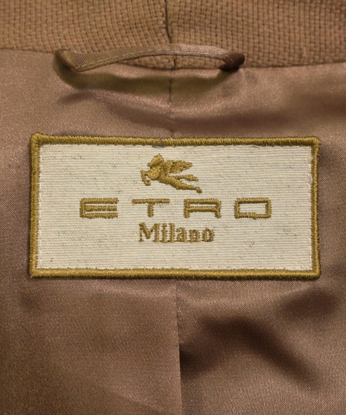 ETRO（エトロ）ノーカラージャケット 白 サイズ:38(S位) レディース/2200659545015