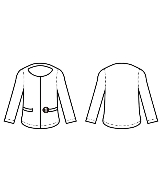 ETRO（エトロ）ノーカラージャケット 白 サイズ:38(S位) レディース/2200659545015