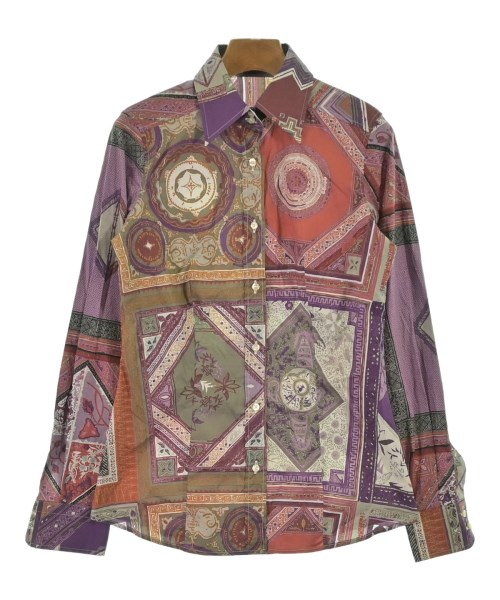 ETRO(エトロ)カジュアルシャツ カーキ サイズ:40(M位)/2200653812038