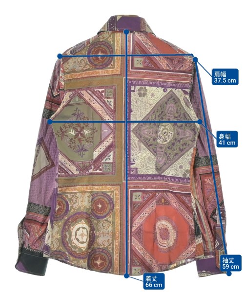 ETRO（エトロ）カジュアルシャツ カーキ サイズ:40(M位) レディース/2200653812038