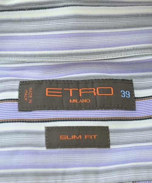 ETRO（エトロ）カジュアルシャツ 紫 サイズ:39(M位) メンズ/2200660539034