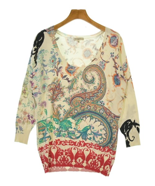 ETRO(エトロ)ニット・セーター 白 サイズ:46(XL位)/2200662204060